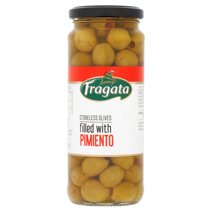 Stoneless Green Olives Filled With by FRAGATA