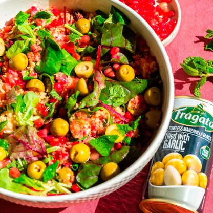 Stoneless Olives Piquillo Pepper 350g by FRAGATA