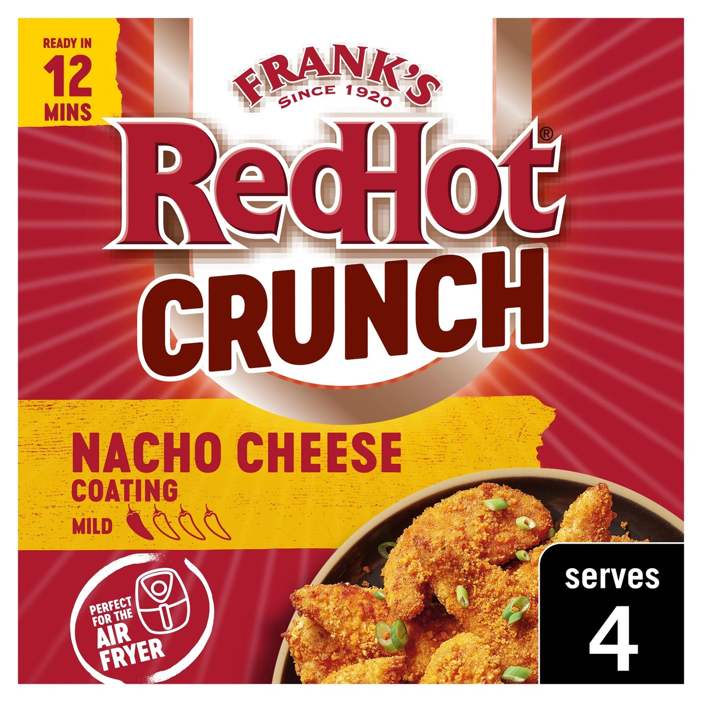 Frank's Redhot Crunch Nacho Cheese 70g by FRANKS