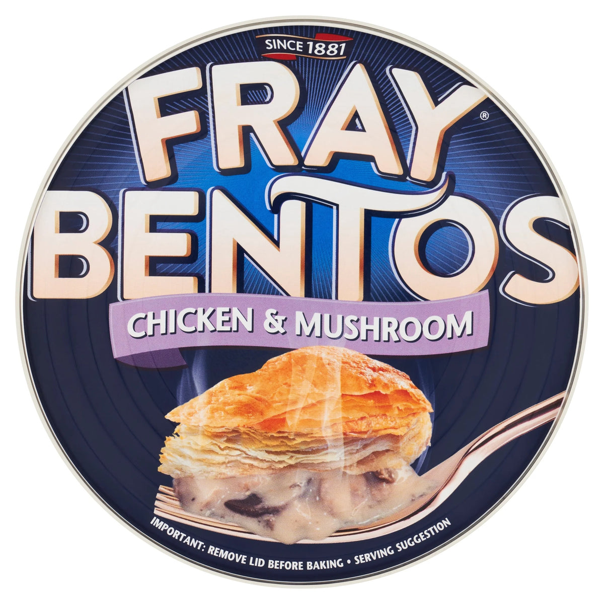 Chicken & Mushroom Pie 425g by FRAY BENTOS