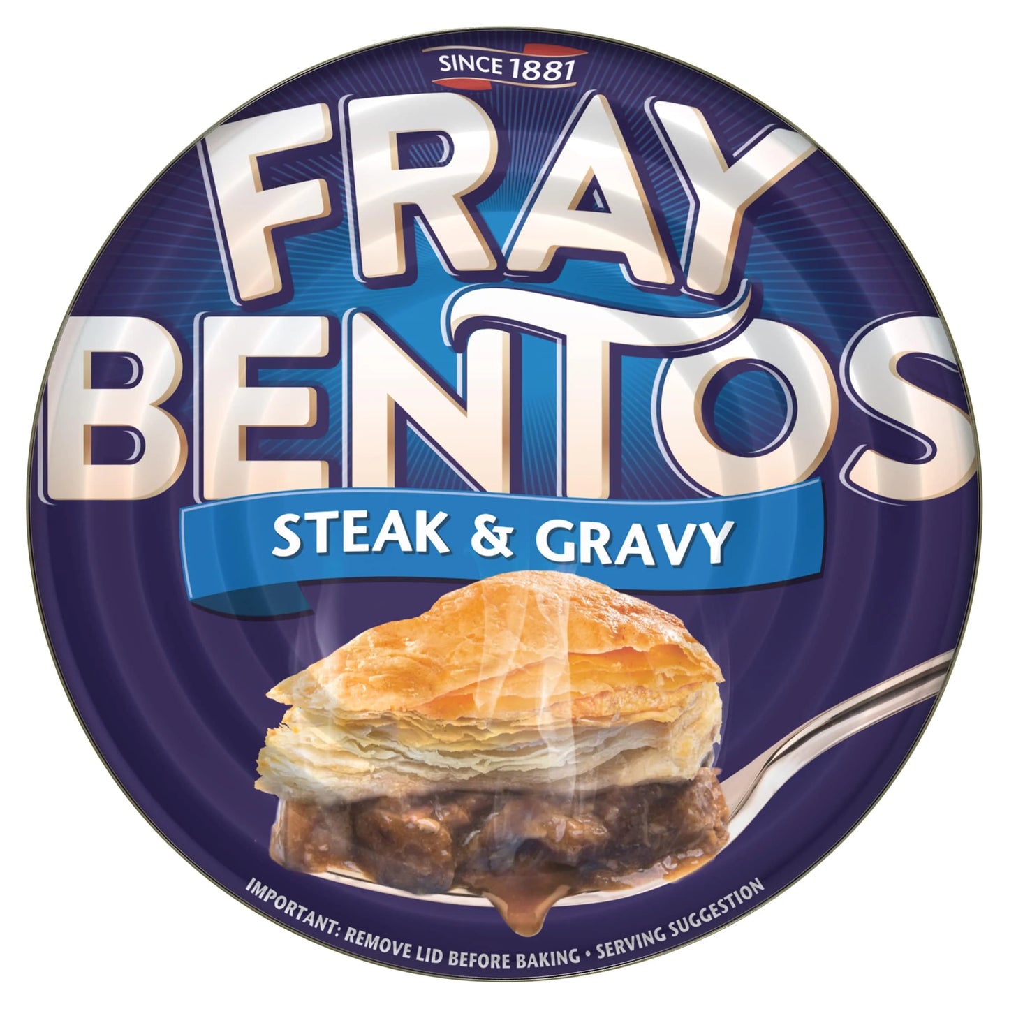 Steak & Gravy Pie 425g by FRAY BENTOS
