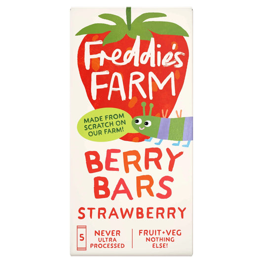 Berry Bars - Strawberry 5 X 20g by FREDDIE'S FARM