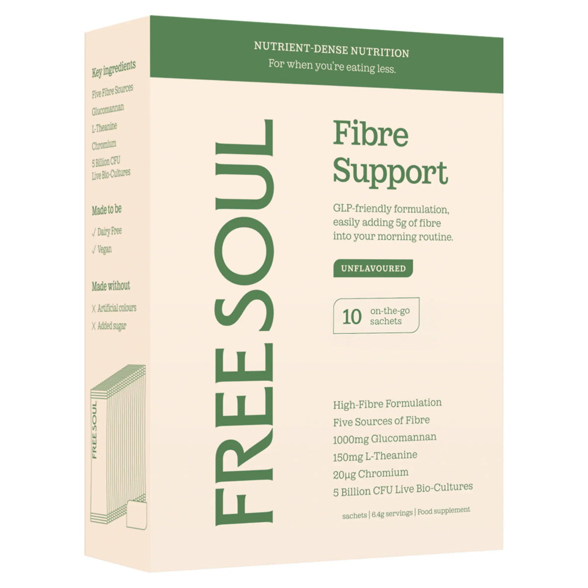 Fibre Support Unflavoured 10 by Free SOUL at The British Vault