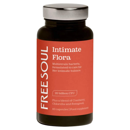 Intimate Flora Probiotic For Women 60 Capsules/48g by Free SOUL