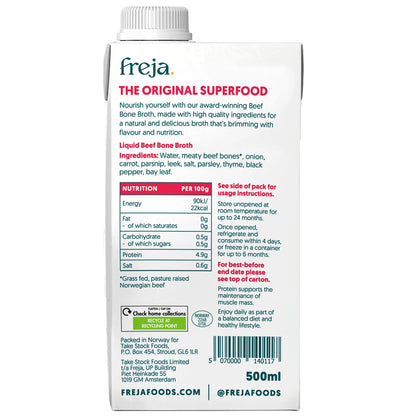 Beef Bone Broth 500ml by Freja
