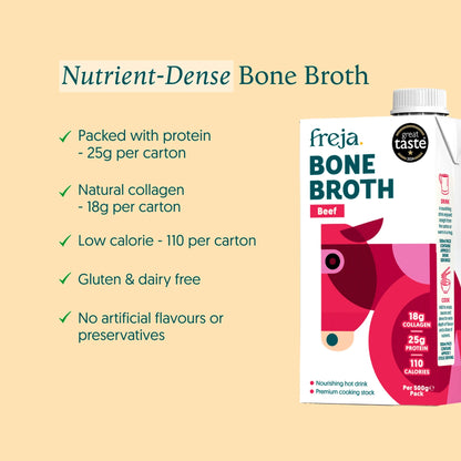 Beef Bone Broth 500ml by Freja
