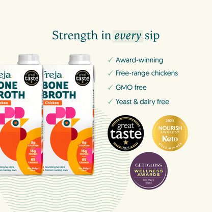 Chicken Bone Broth 500ml by Freja