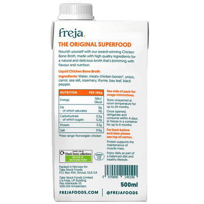 Chicken Bone Broth 500ml by Freja