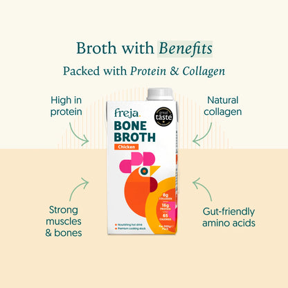 Chicken Bone Broth 500ml by Freja