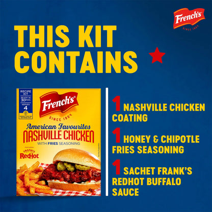French's Nashville Chicken With Fries by FRENCHS