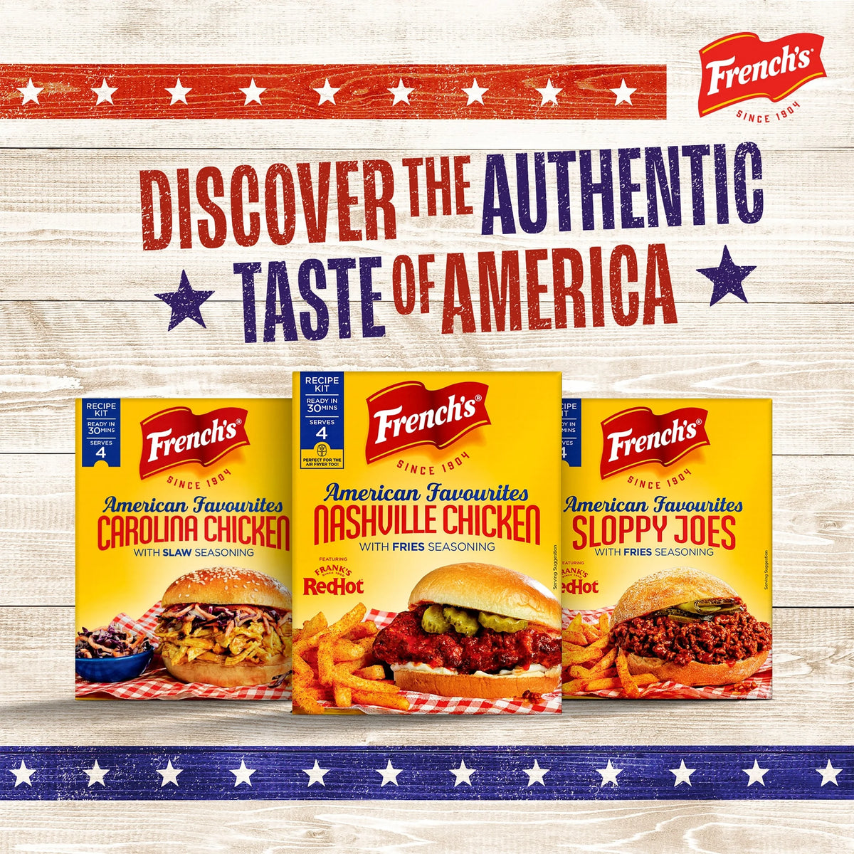 French's Nashville Chicken With Fries by FRENCHS