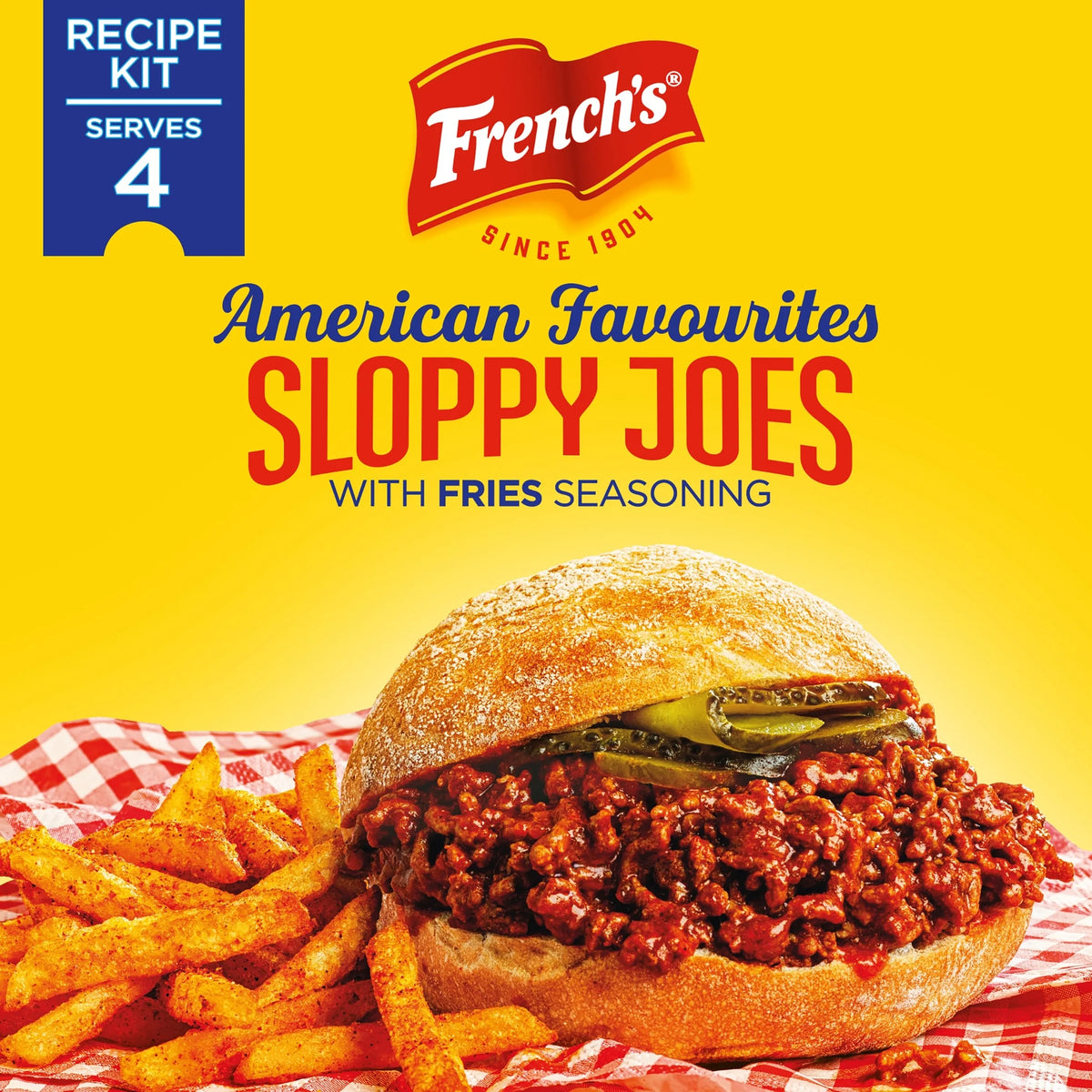 French's Sloppy Joes With Fries Seasoning by FRENCHS