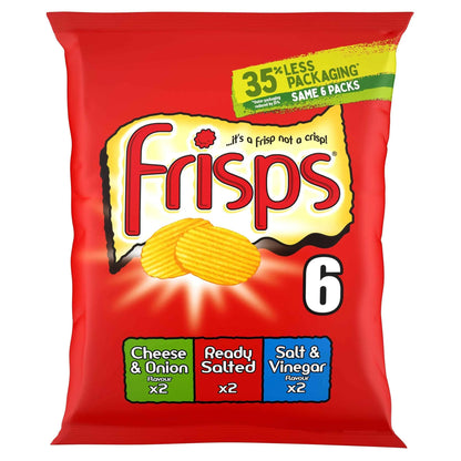Frisps Assorted Crisps 6x25.5g by KP