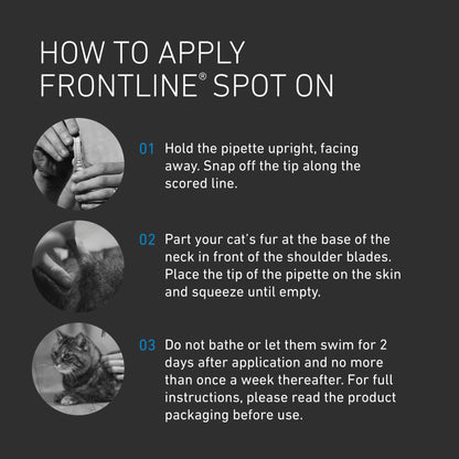 Spot On Cat Flea X1 0.5ml by FRONTLINE