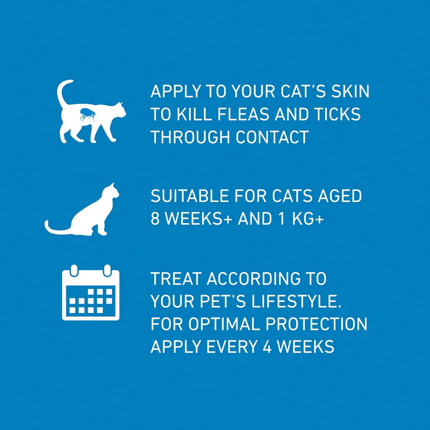 Spot On Cat Flea X1 0.5ml by FRONTLINE