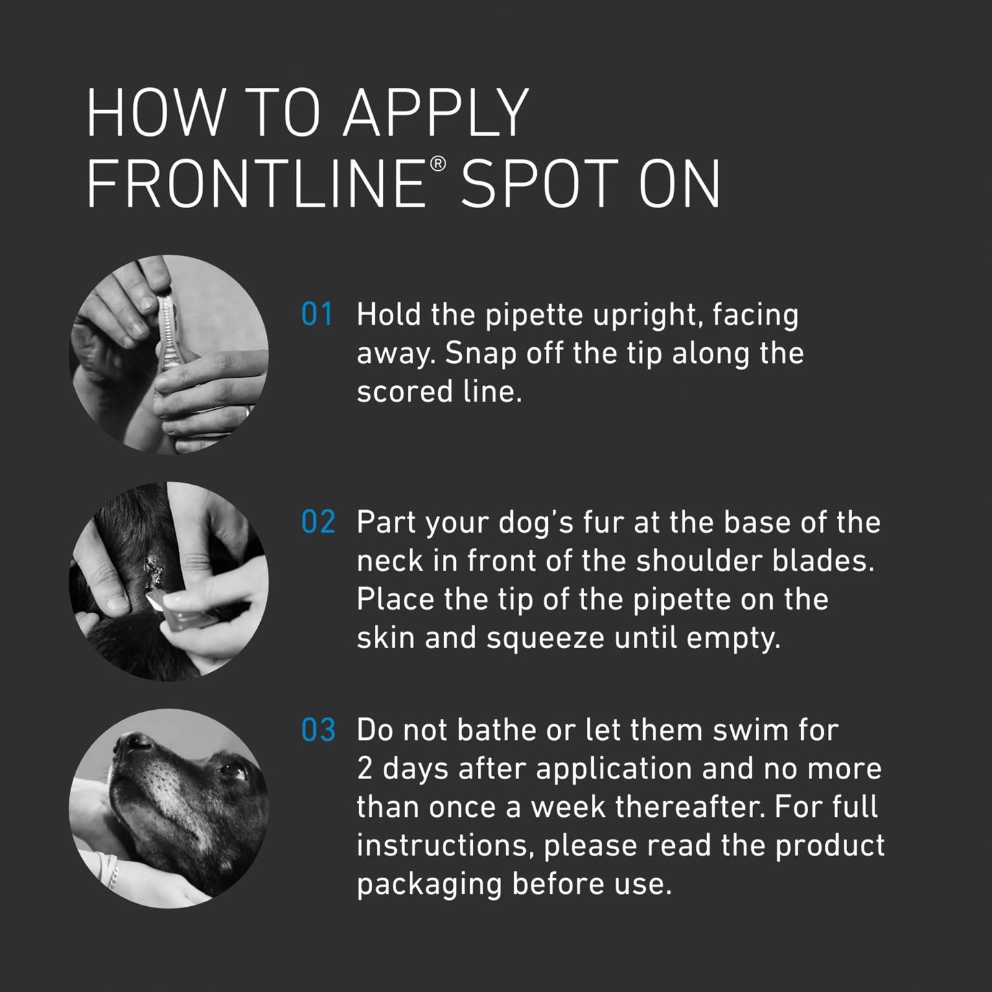 Spot On Medium Dog Flea X1 1.34ml by FRONTLINE
