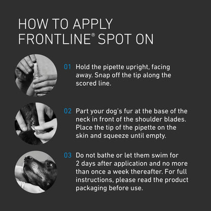 Spot On Medium Dog Flea X1 1.34ml by FRONTLINE
