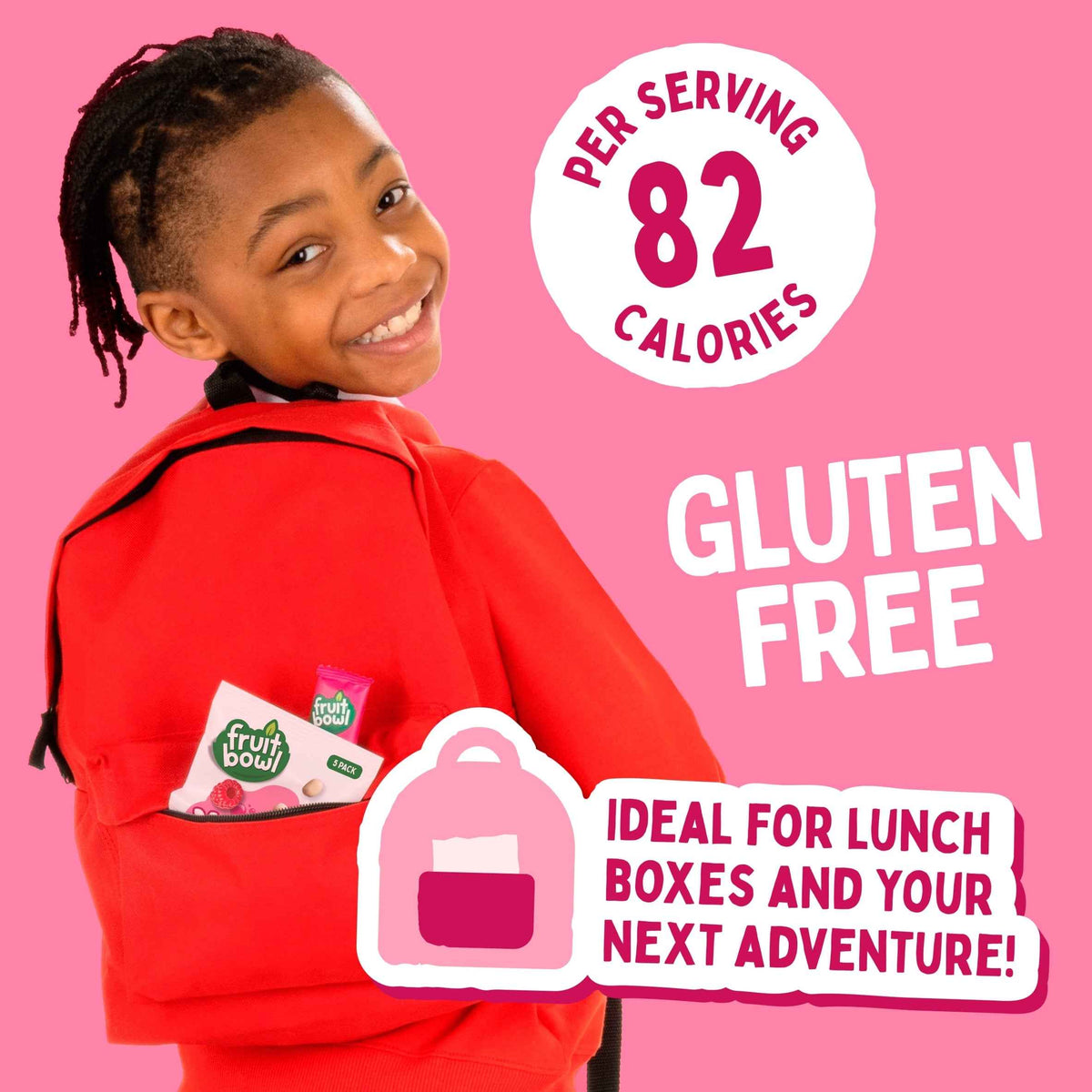 Raspberry Yogurt Flakes 5 X 18g by FRUIT BOWL