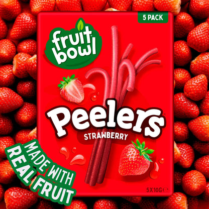 Strawberry Fruit Peeler 5x10g by FRUIT BOWL