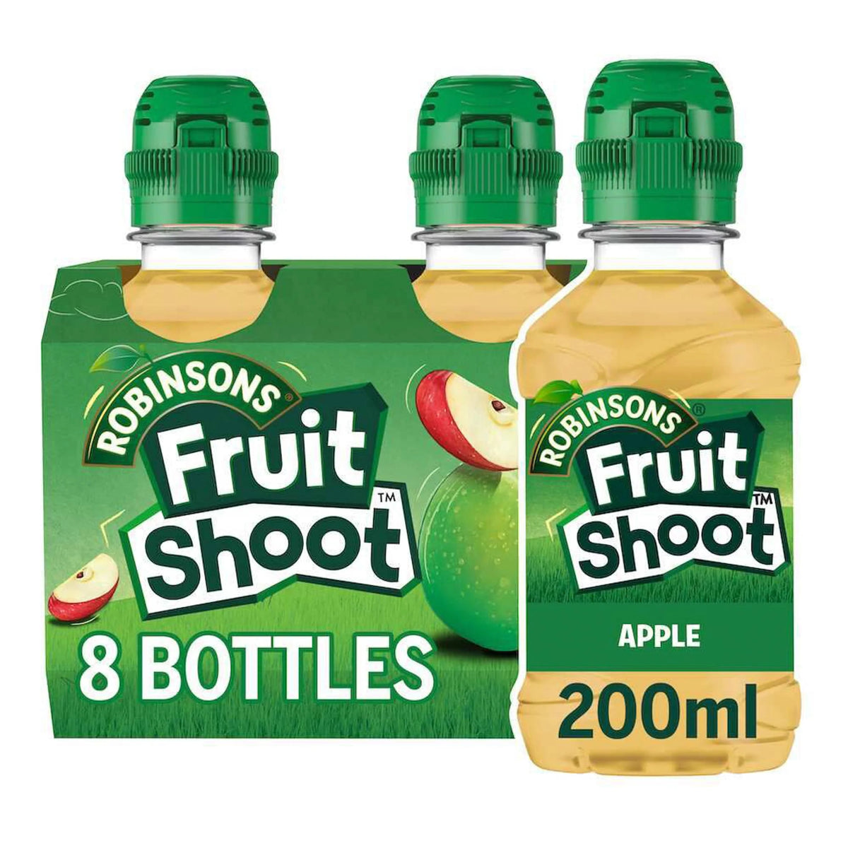 Fruit Shoot Apple Kids Juice Drink 8x200ml by ROBINSONS