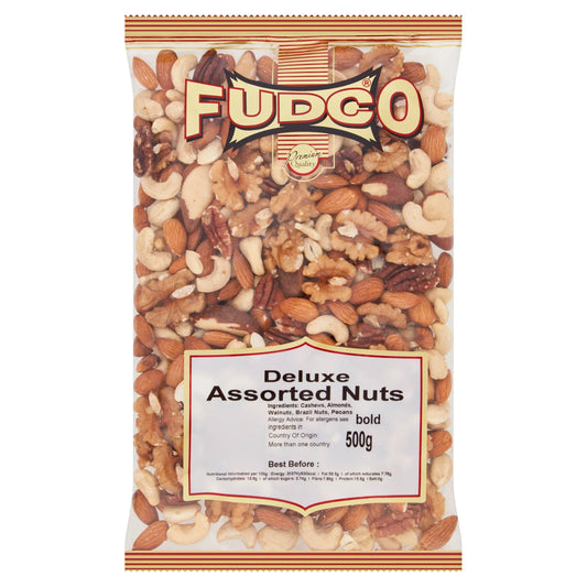 Deluxe Assorted Nuts 500g by FUDCO