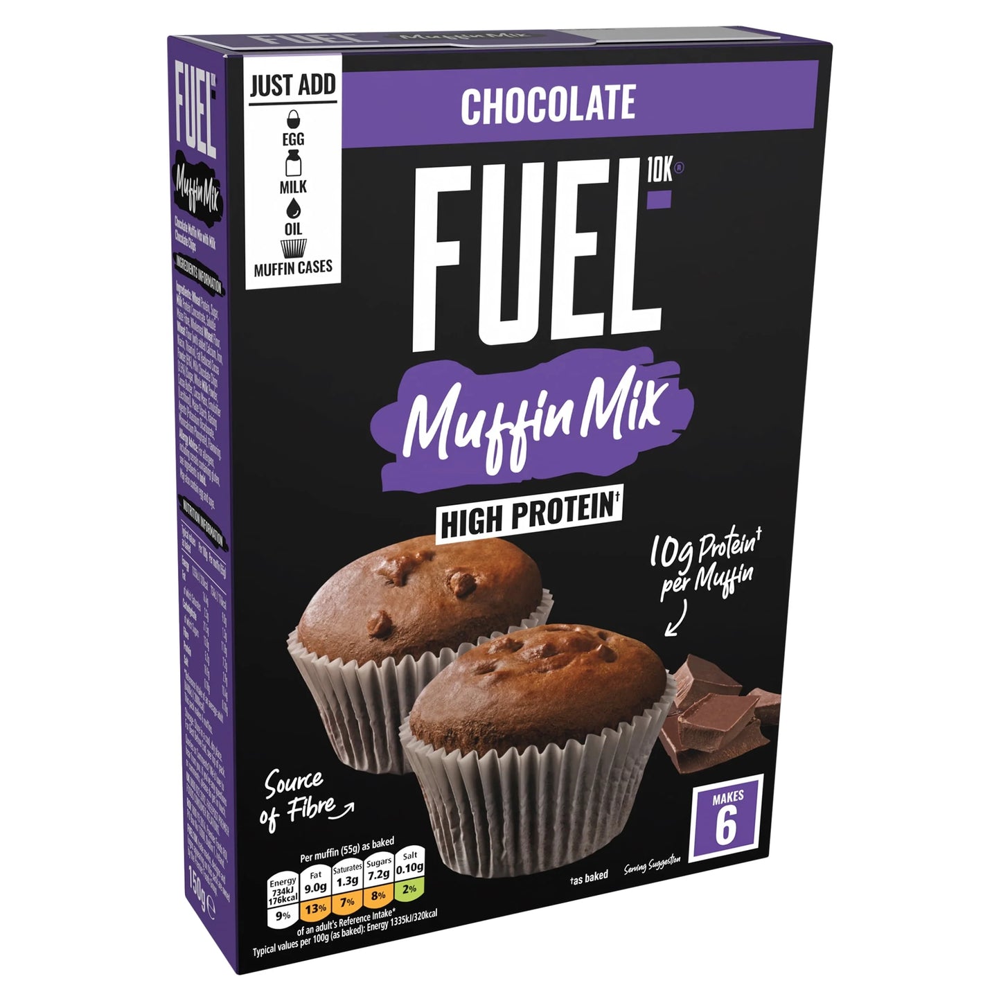 10k Baking High Protein Chocolate Muffin by FUEL