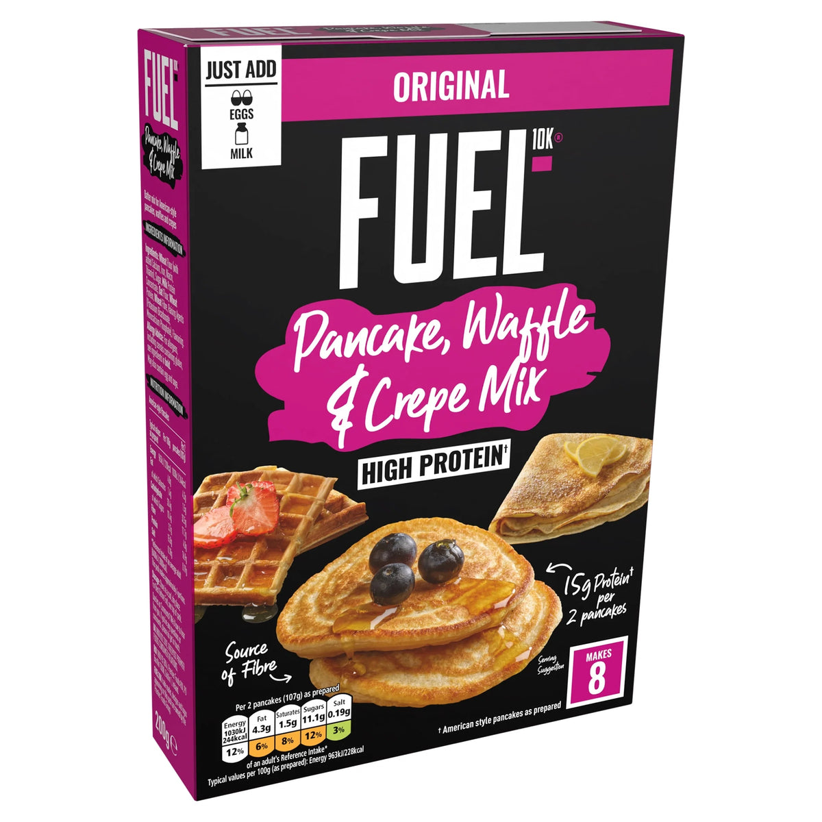 10k Baking High Protein Pancake, Waffle & by FUEL