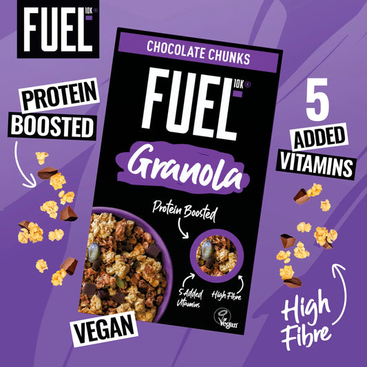 10k Chocolate Chunks Protein Granola by FUEL