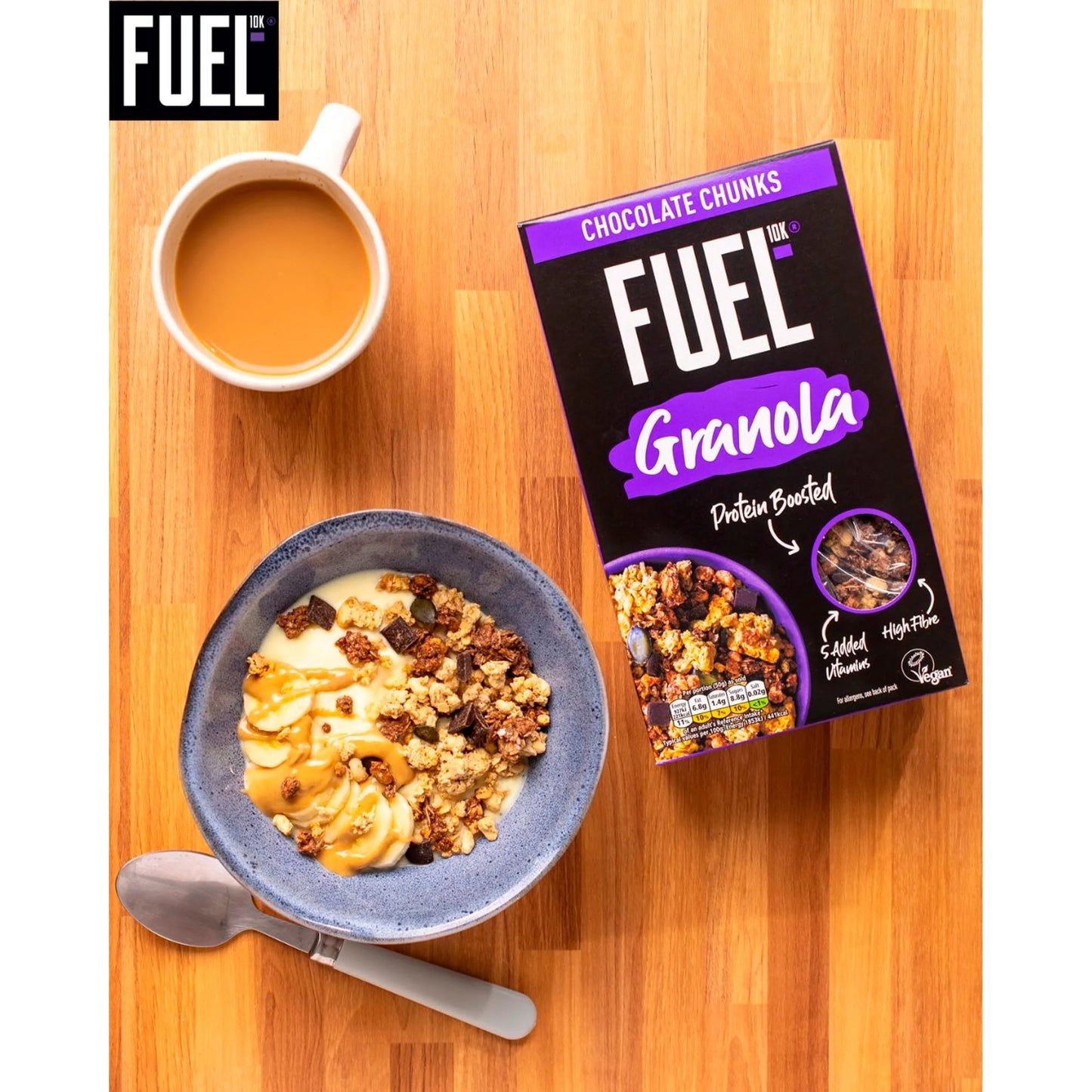 10k Chocolate Chunks Protein Granola by FUEL