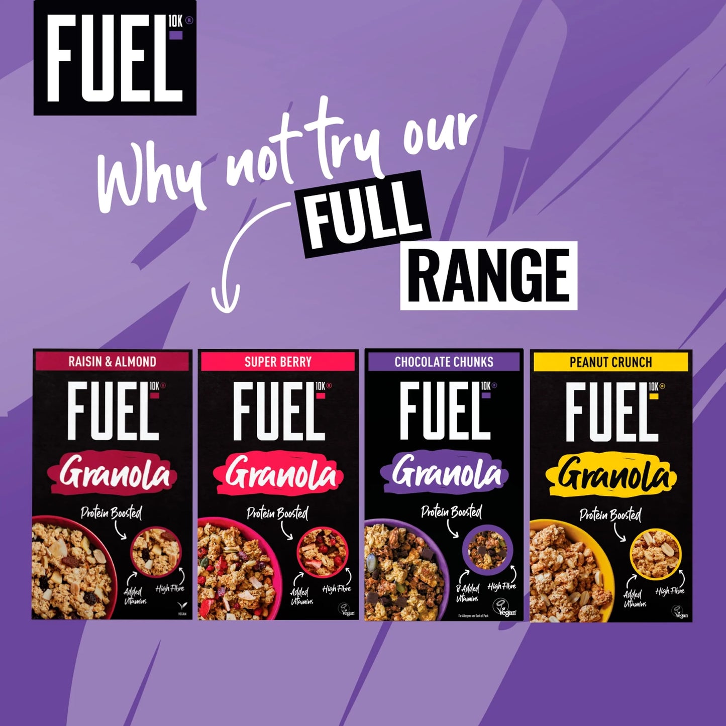 10k Chocolate Chunks Protein Granola by FUEL