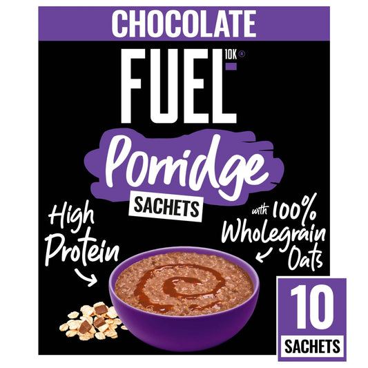 10k Chocolate Protein Porridge Oat Cereal by FUEL