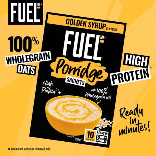 10k Golden Syrup Protein Porridge Oat by FUEL