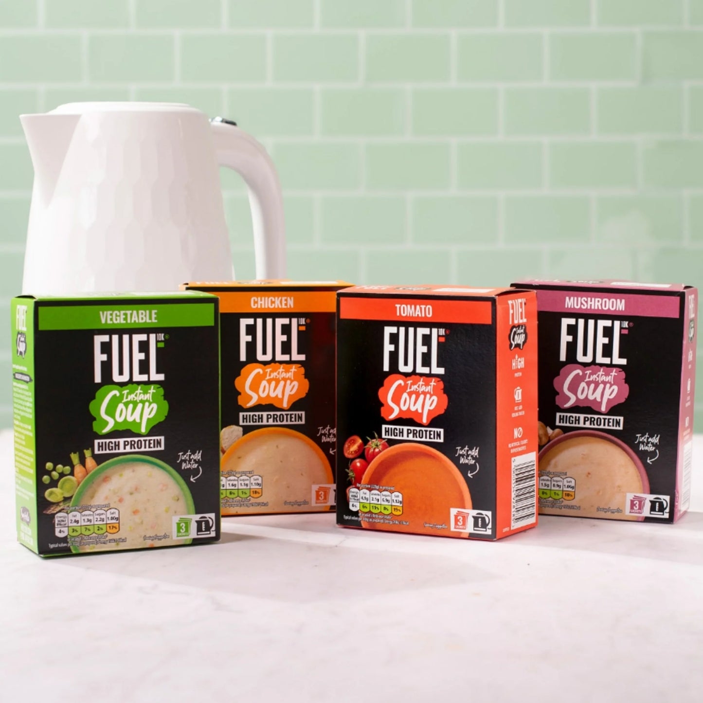 10k High Protein Chicken Instant Cup Soup by FUEL