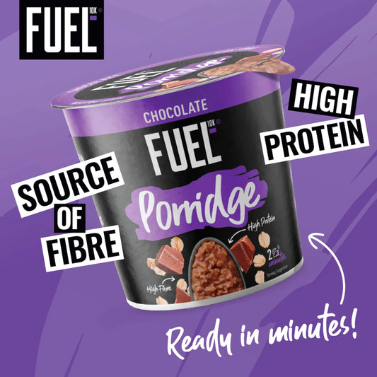 10k High Protein Chocolate Porridge Oat by FUEL
