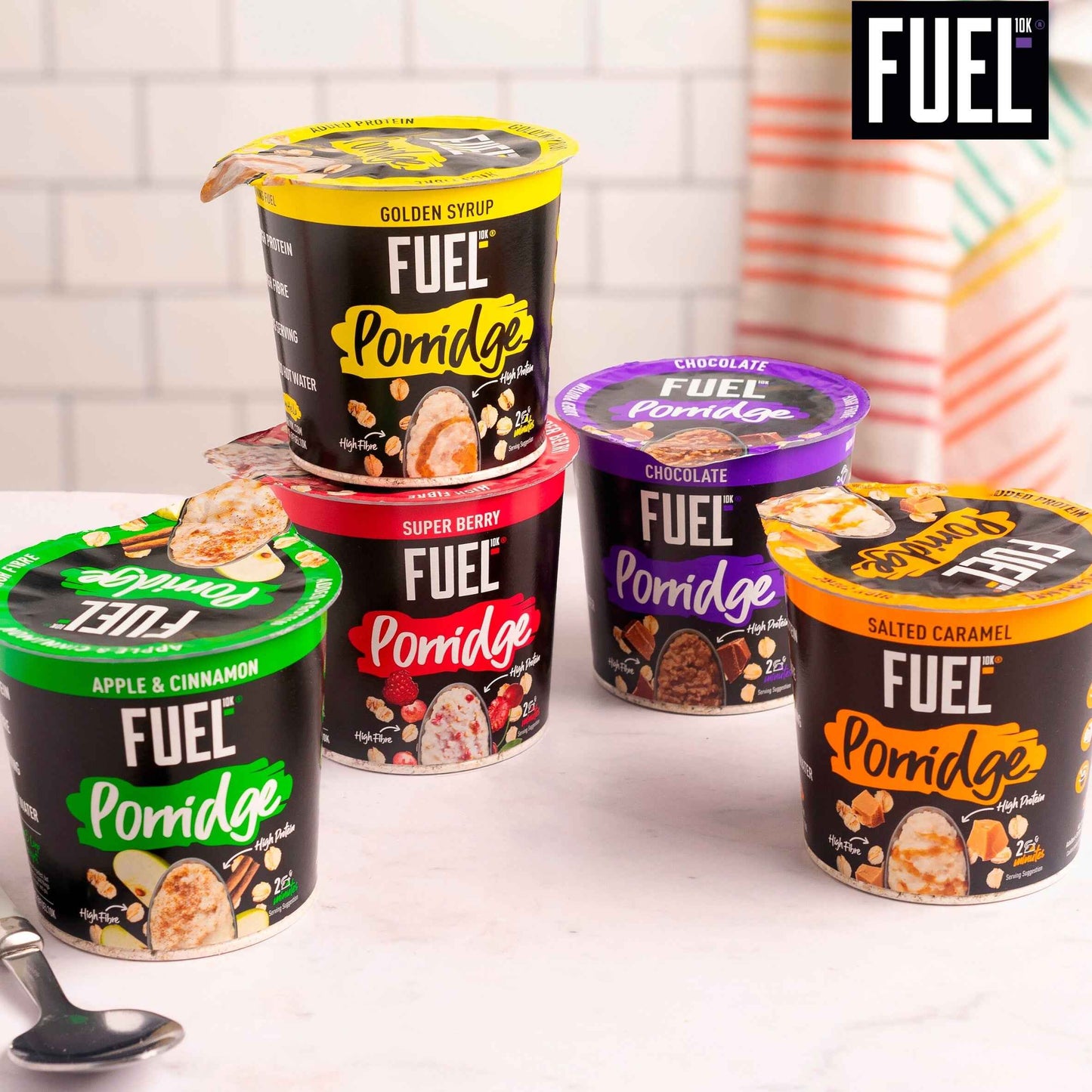10k High Protein Chocolate Porridge Oat by FUEL