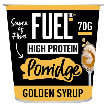 10k High Protein Golden Syrup Porridge by FUEL