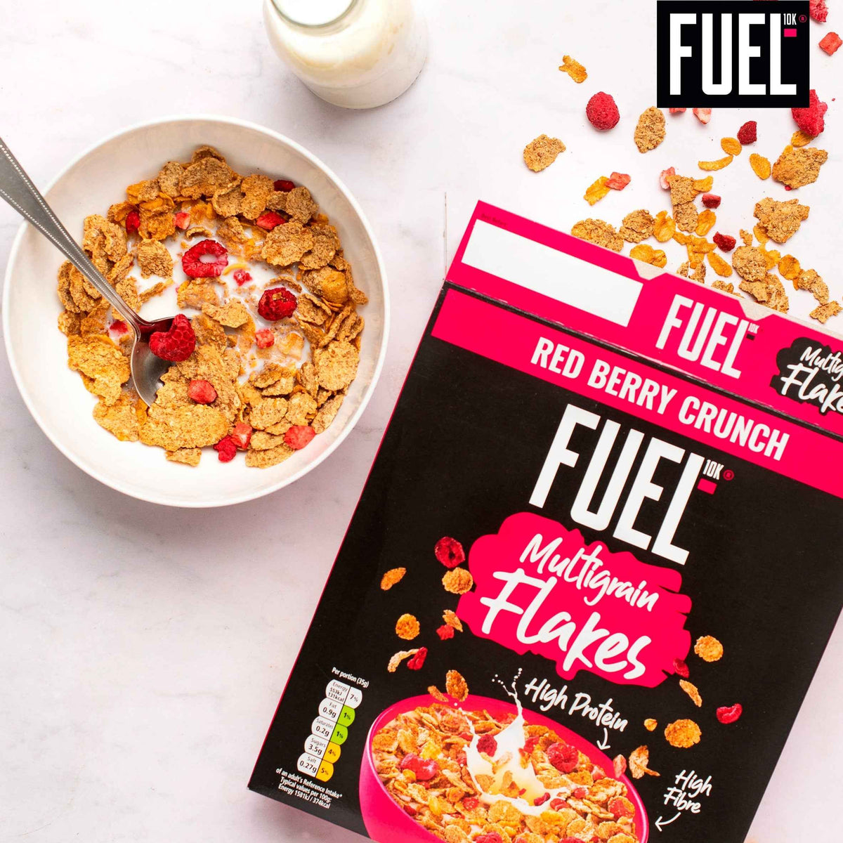 10k Red Berry Multigrain Flakes High by FUEL