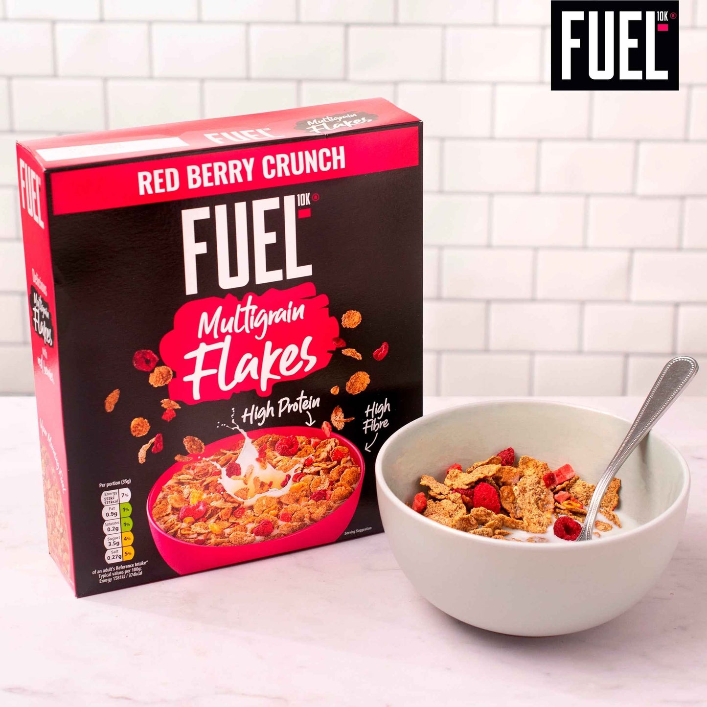 10k Red Berry Multigrain Flakes High by FUEL