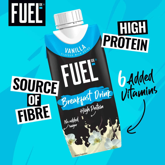 10k Vanilla High Protein Milk Breakfast by FUEL