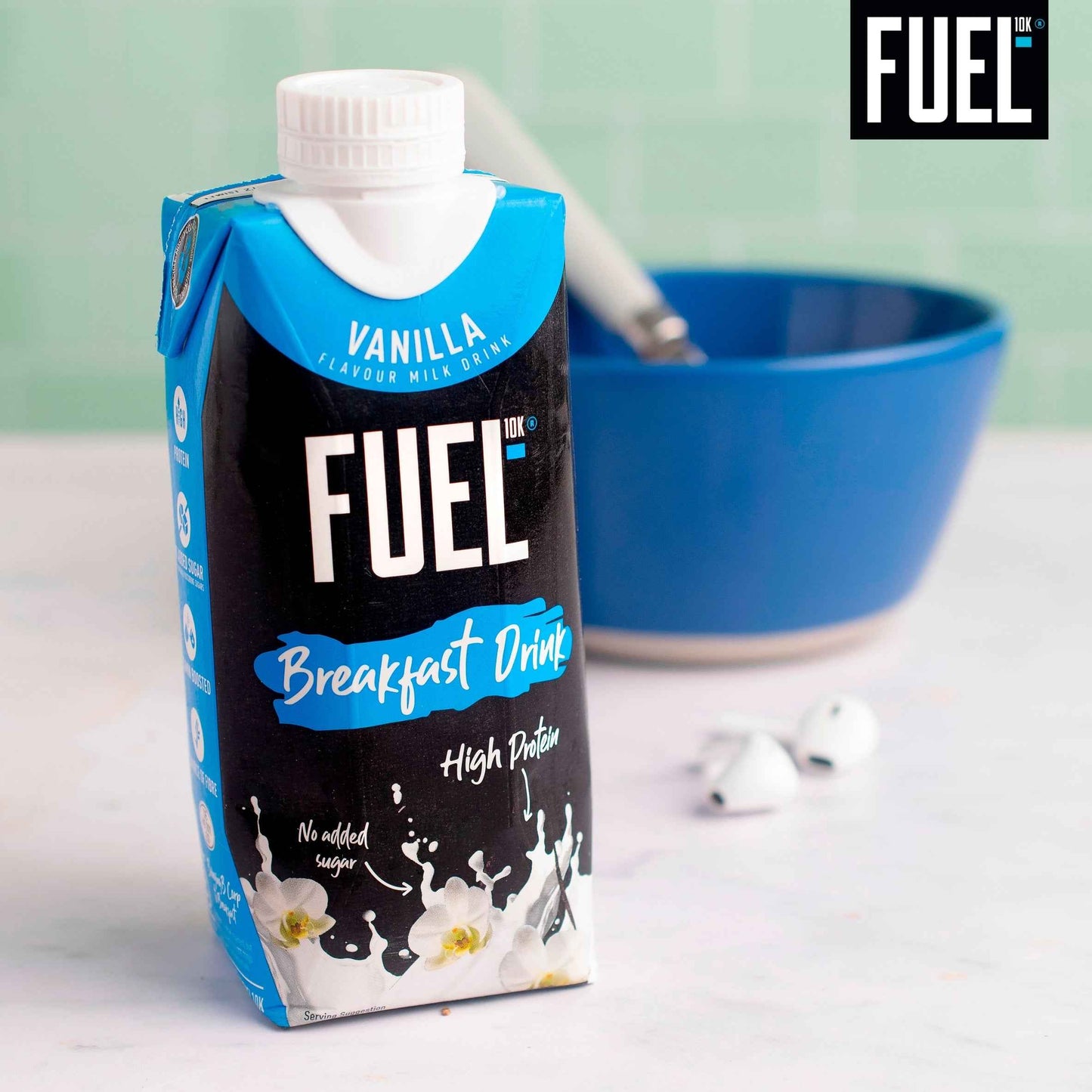 10k Vanilla High Protein Milk Breakfast by FUEL