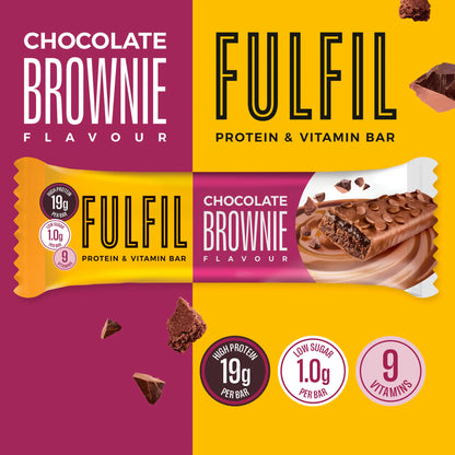 Chocolate Brownie Protein & Vitamin by FULFIL at The British Vault