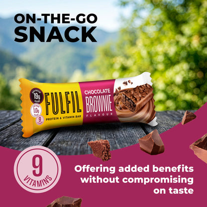 Chocolate Brownie Protein & Vitamin by FULFIL at The British Vault