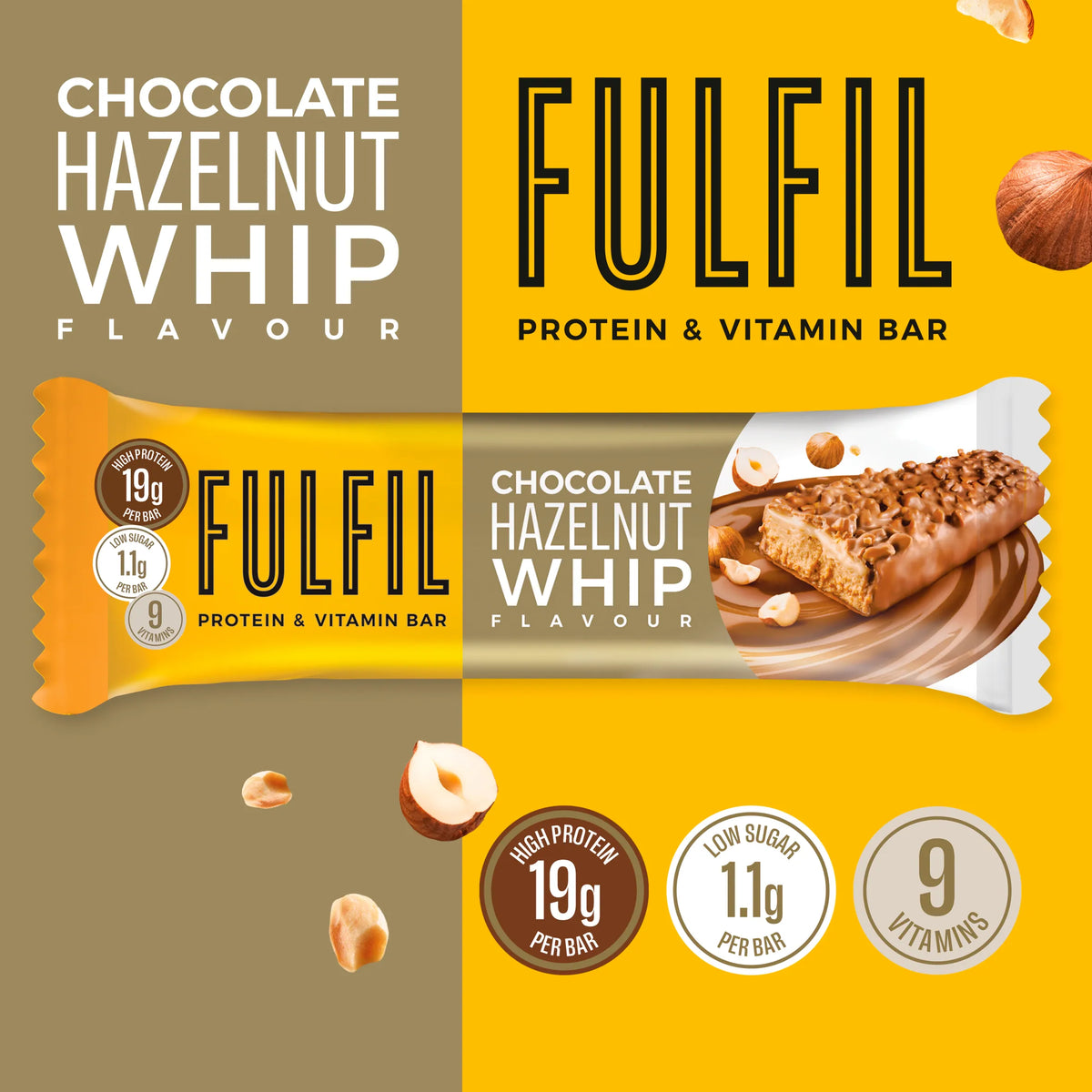Chocolate Hazelnut Whip Flavour by FULFIL at The British Vault