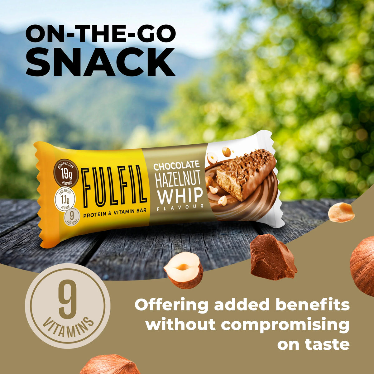 Chocolate Hazelnut Whip Flavour by FULFIL at The British Vault