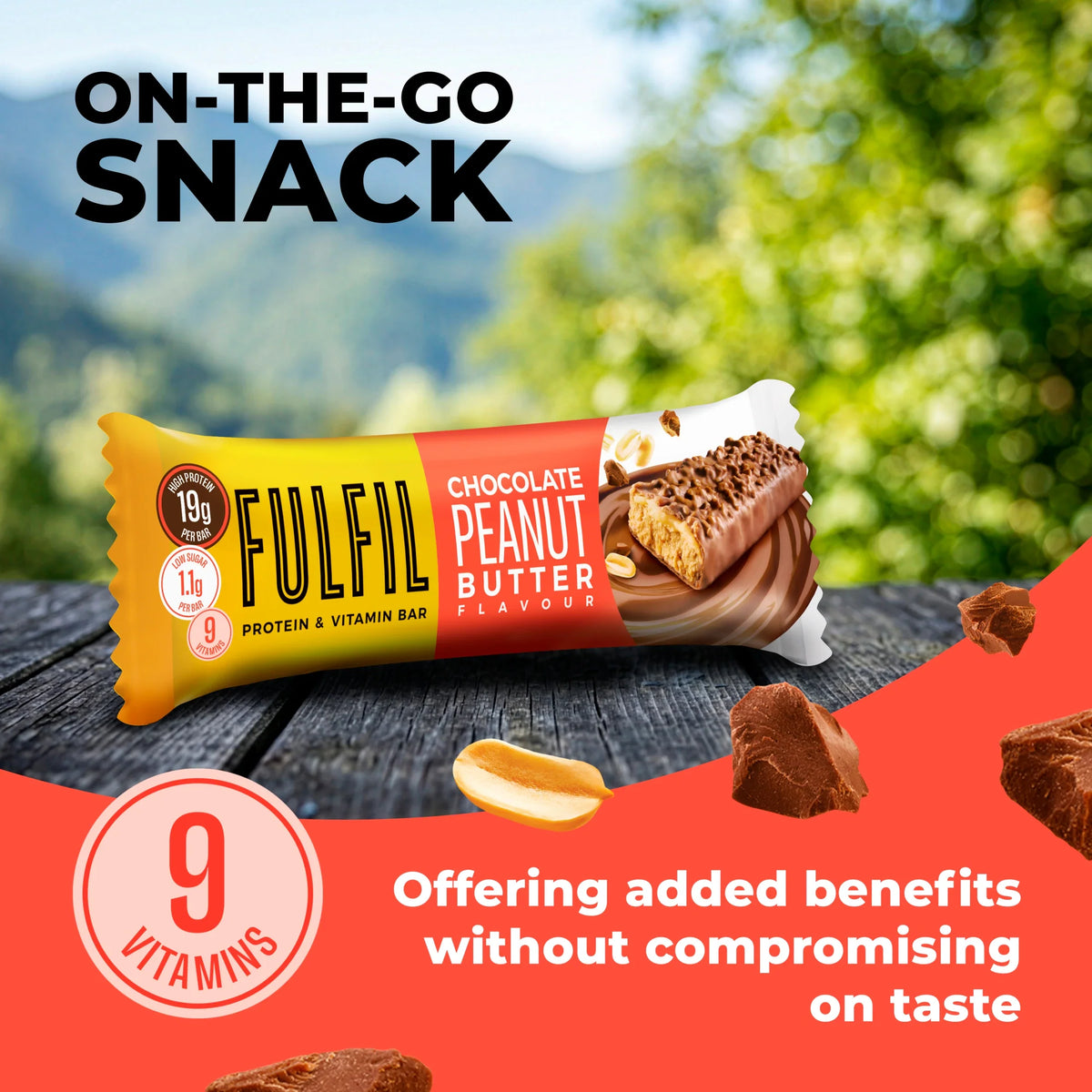 Chocolate Peanut Butter Protein & by FULFIL at The British Vault