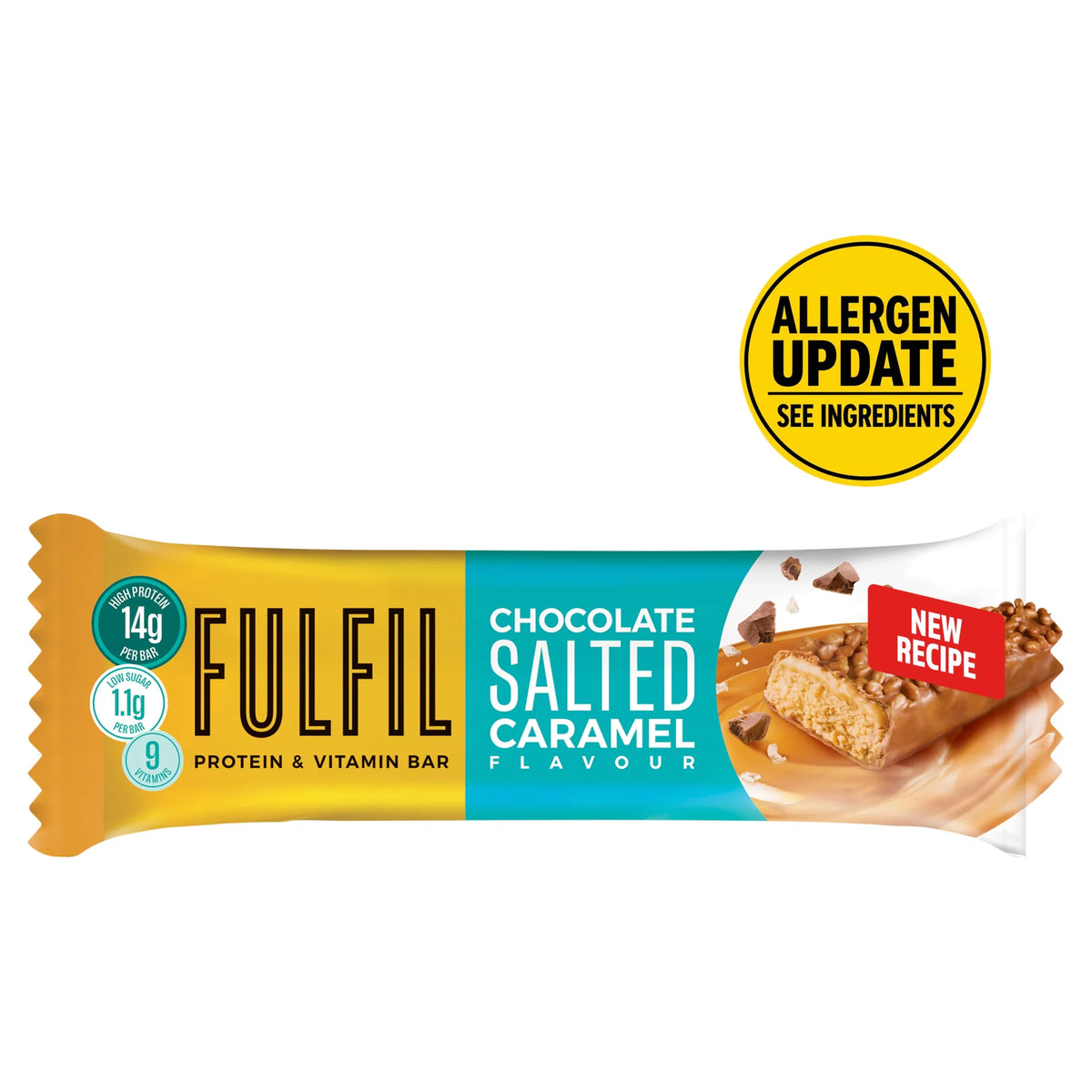 Fulfil Chocolate Salted Caramel Protein & by FULFILL at The British Vault