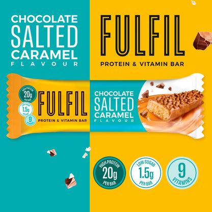 Chocolate Salted Caramel Protein & by FULFIL at The British Vault
