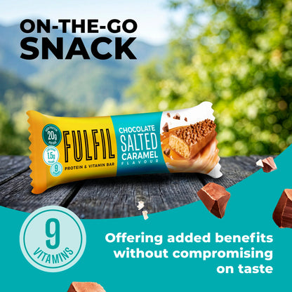 Chocolate Salted Caramel Protein & by FULFIL at The British Vault