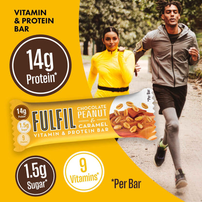 Peanut & Caramel Vitamin & Protein Bar by FULFIL