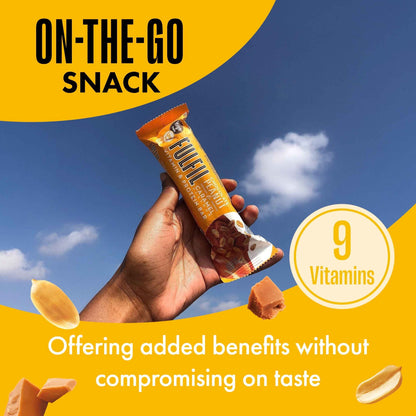 Peanut & Caramel Vitamin & Protein Bar by FULFIL